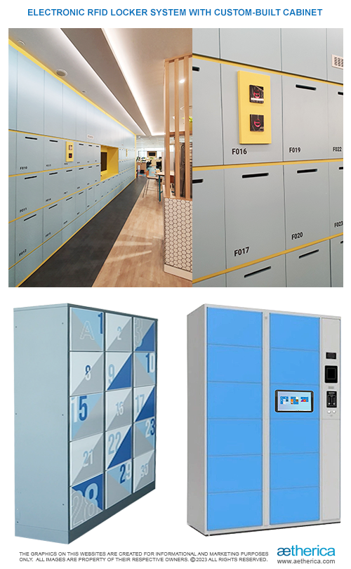 RFID Locker Cabinet Jakarta Indonesia